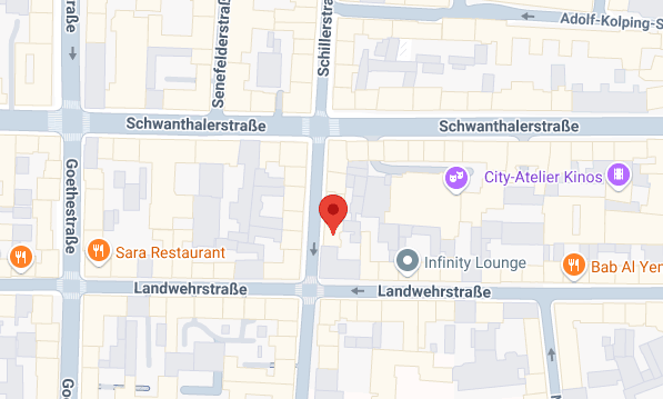 Karte von München